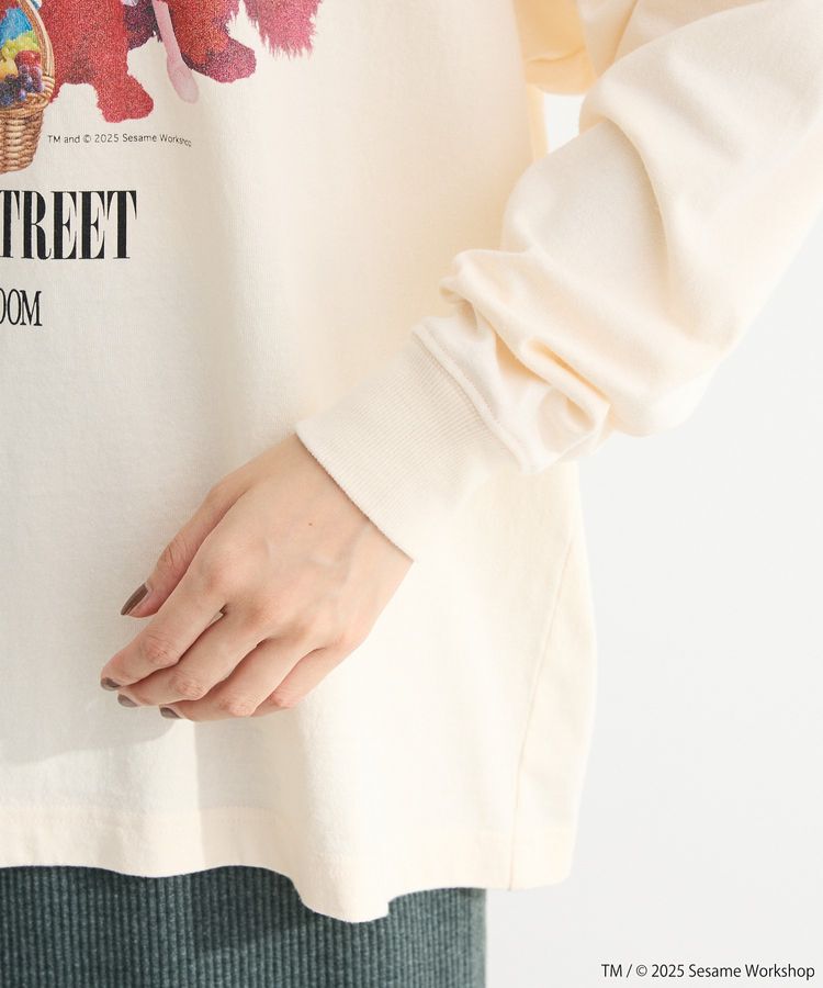Green Parks「セサミストリートミーツフルーツオブザルーム ロンTEE」|Tシャツ・カットソー|