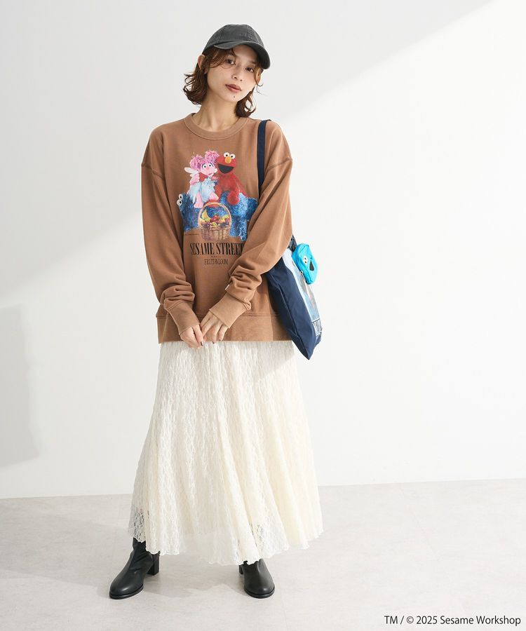 Green Parks「セサミストリートミーツフルーツオブザルーム スウェット」|スウェット・ジャージ|