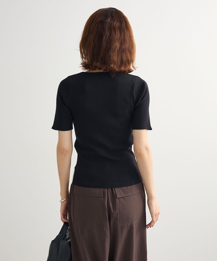 Green Parks「・Petit Fleur バイカラーレイヤードニット」|ニット・セーター|