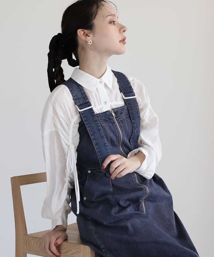 Green Parks「・SUGAR SPOON 2wayデニムジャンスカ」|ジャンパースカート|