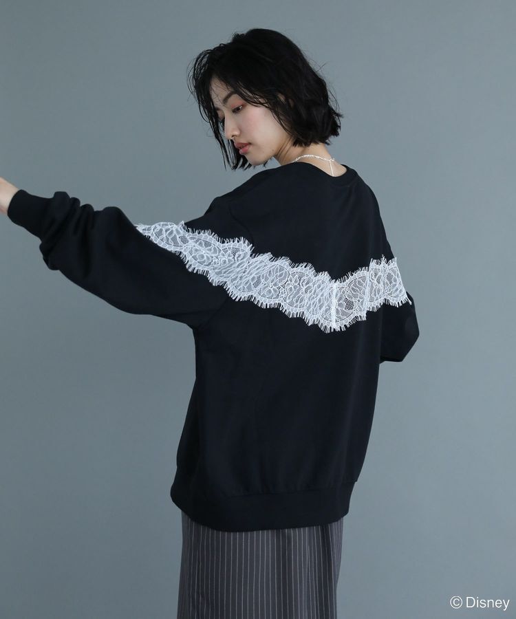 Green Parks「VILLAINS/レースドッキングプリントスウェット」|スウェット・ジャージ|