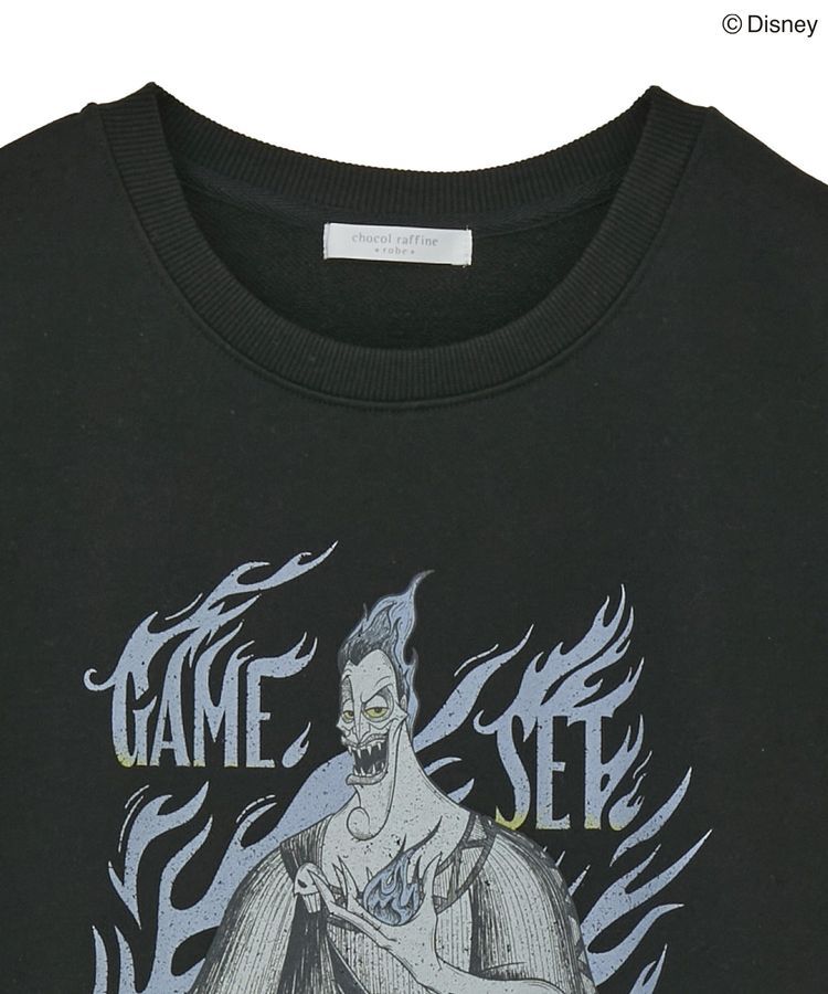 Green Parks「VILLAINS/レースドッキングプリントスウェット」|スウェット・ジャージ|