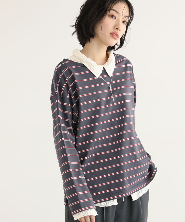 Green Parks「ボーダーチュニック」|チュニック|