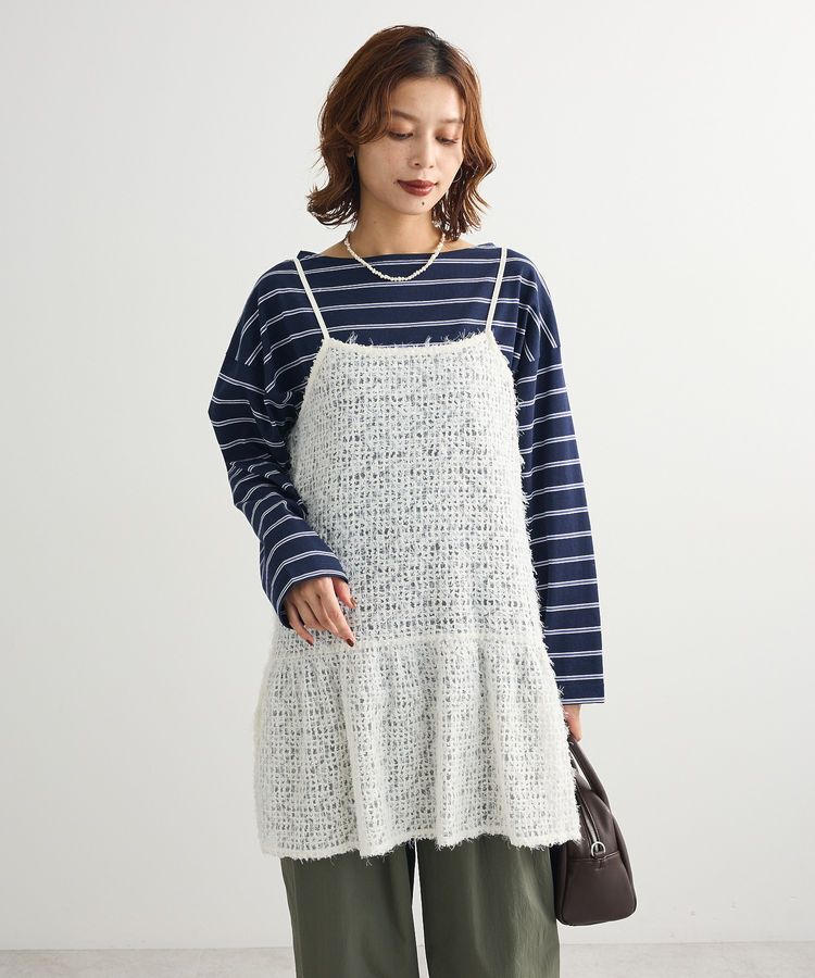 Green Parks「レースキャミチュニック」|キャミソール|