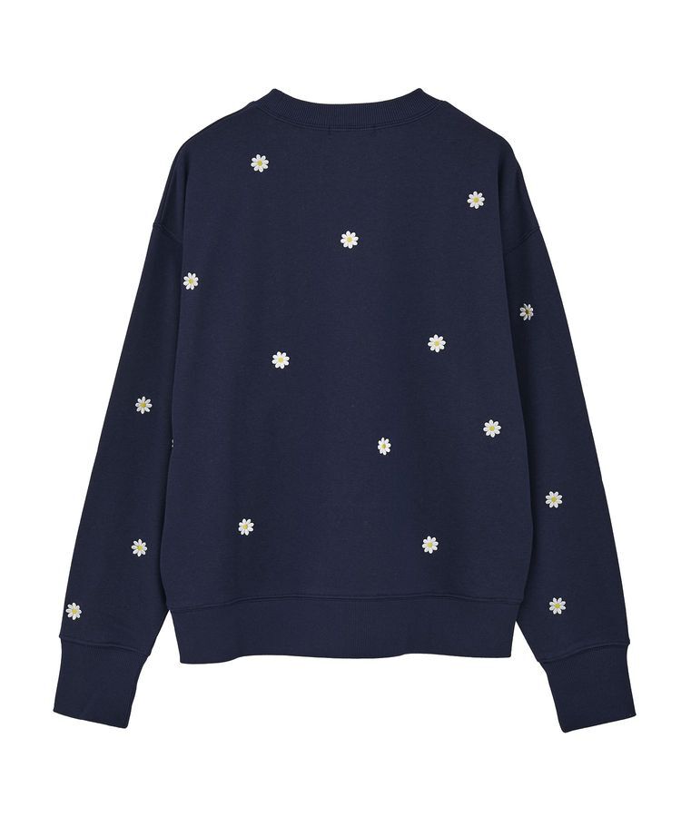 Green Parks「・swing by デイジー刺繍スウェット」|スウェット・ジャージ|
