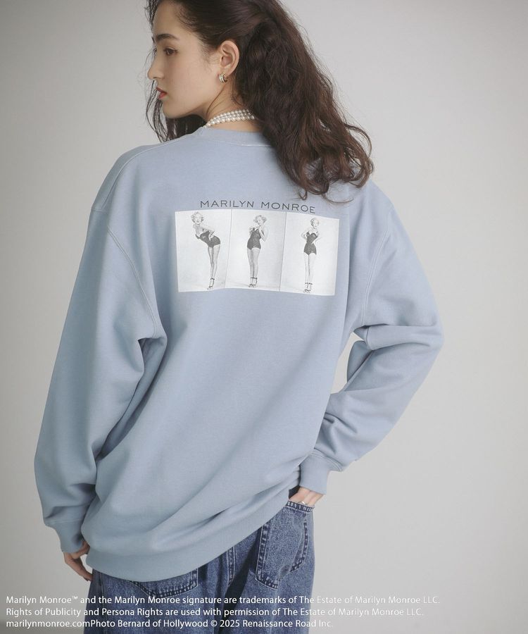 Green Parks「■Marilyn Monroe 3ポーズptスウェット」|スウェット・ジャージ|Blue