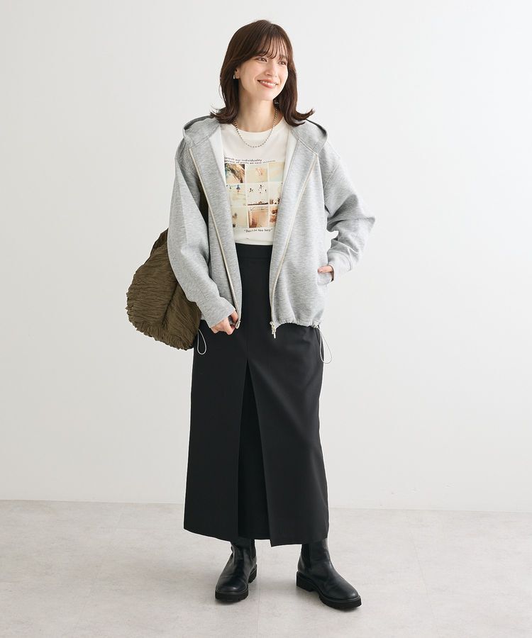 Green Parks「ダンボールZIPパーカー」|スウェット・ジャージ|