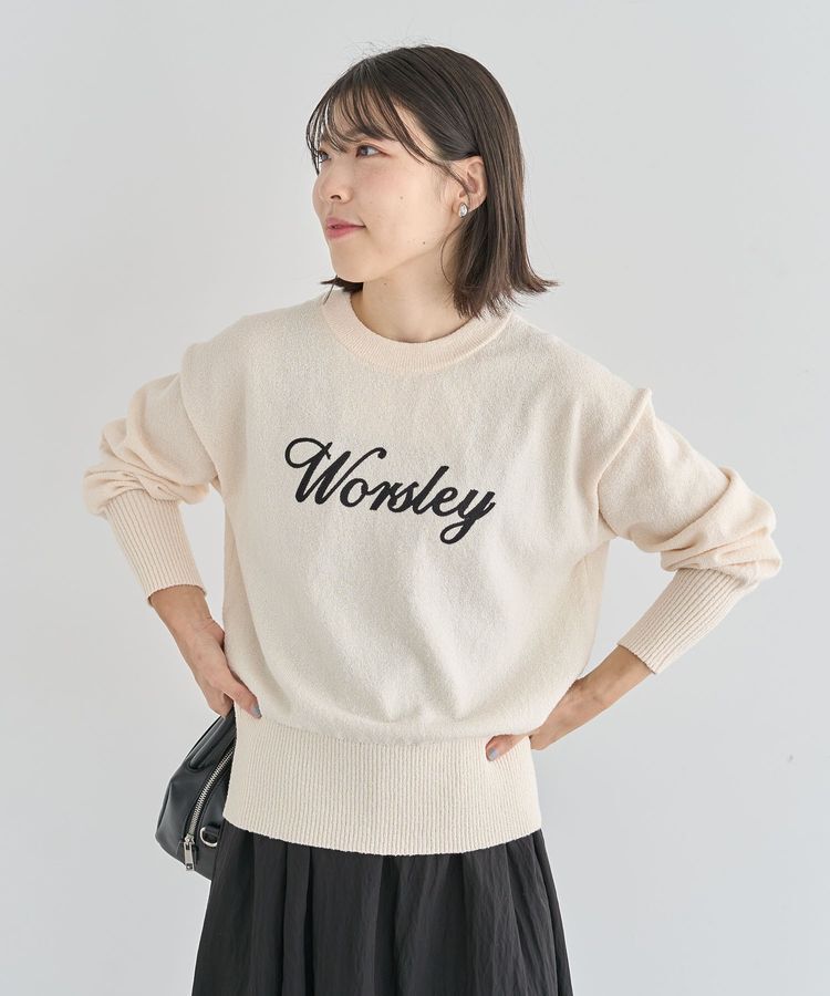 Green Parks「ブークレ-ロゴニットプルオーバー」|ニット・セーター|