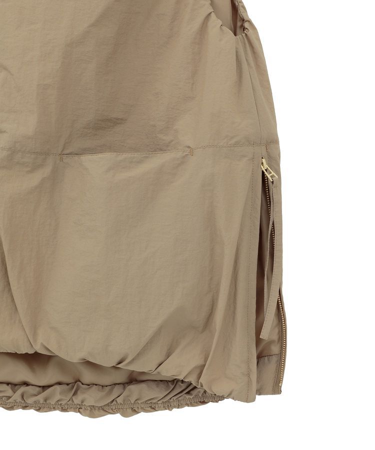 Green Parks「サイドZIP中綿コクーンベスト」|ベスト・ジレ|