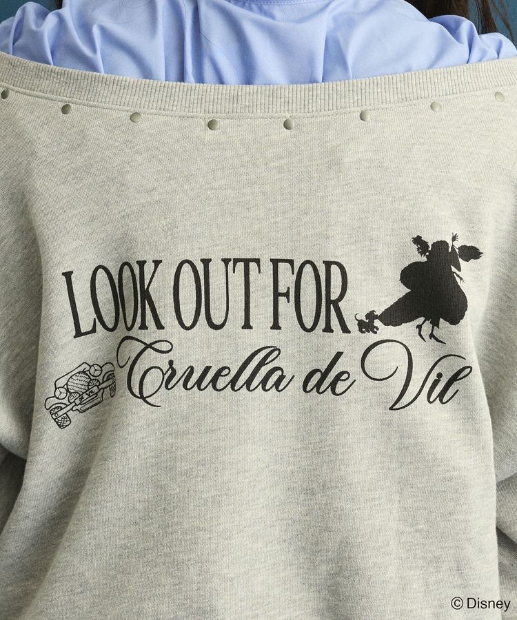 Green Parks「101匹わんちゃん/クルエラオフショルスウェット」|スウェット・ジャージ|