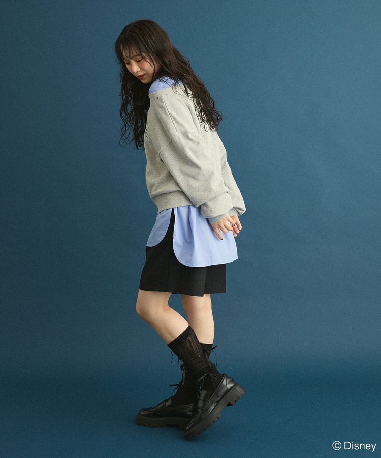 Green Parks「101匹わんちゃん/クルエラオフショルスウェット」|スウェット・ジャージ|