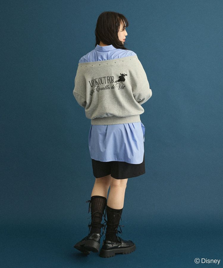 Green Parks「101匹わんちゃん/クルエラオフショルスウェット」|スウェット・ジャージ|