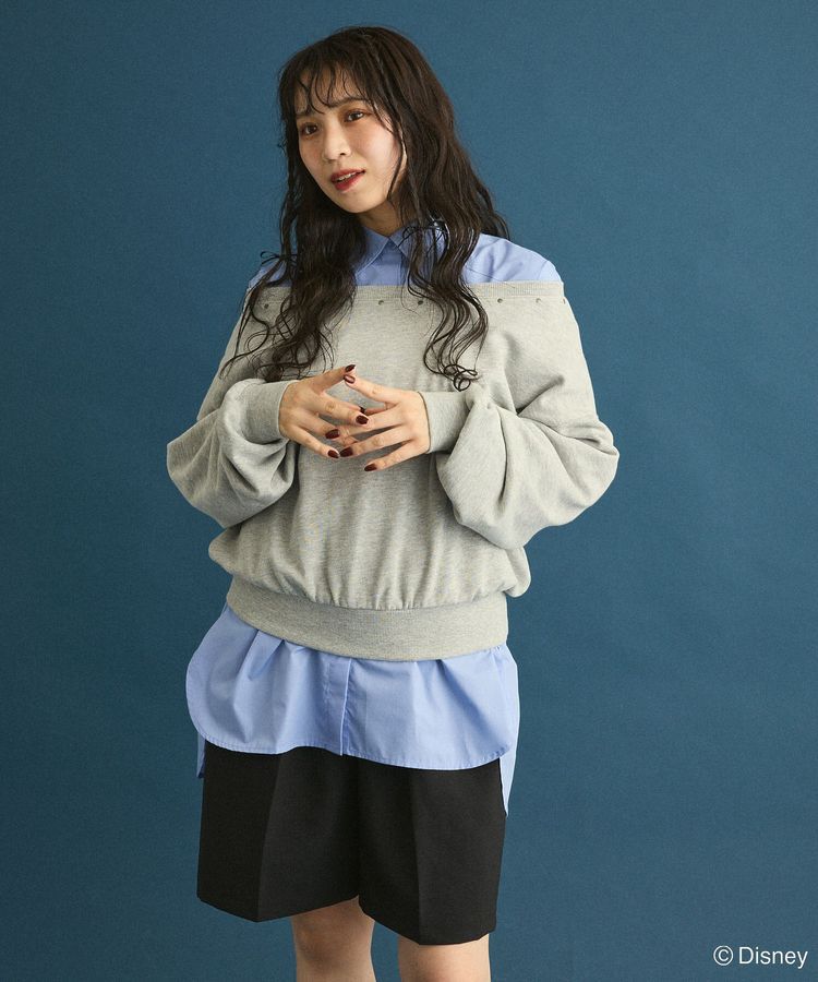 Green Parks「101匹わんちゃん/クルエラオフショルスウェット」|スウェット・ジャージ|