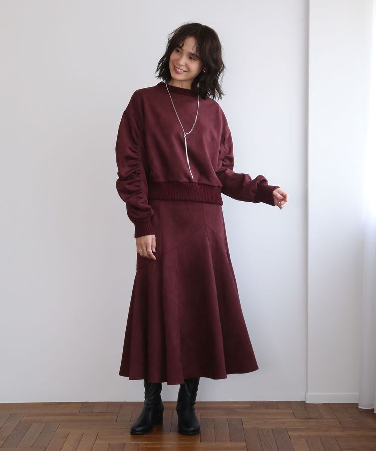 Green Parks「・ELENCARE DUE スエードポンチプルオーバー」|Tシャツ・カットソー|