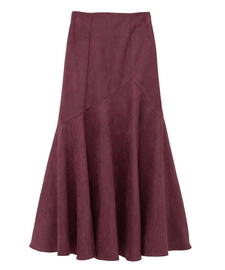 Green Parks「・ELENCARE DUE スエードポンチフレアスカート」|フレア|