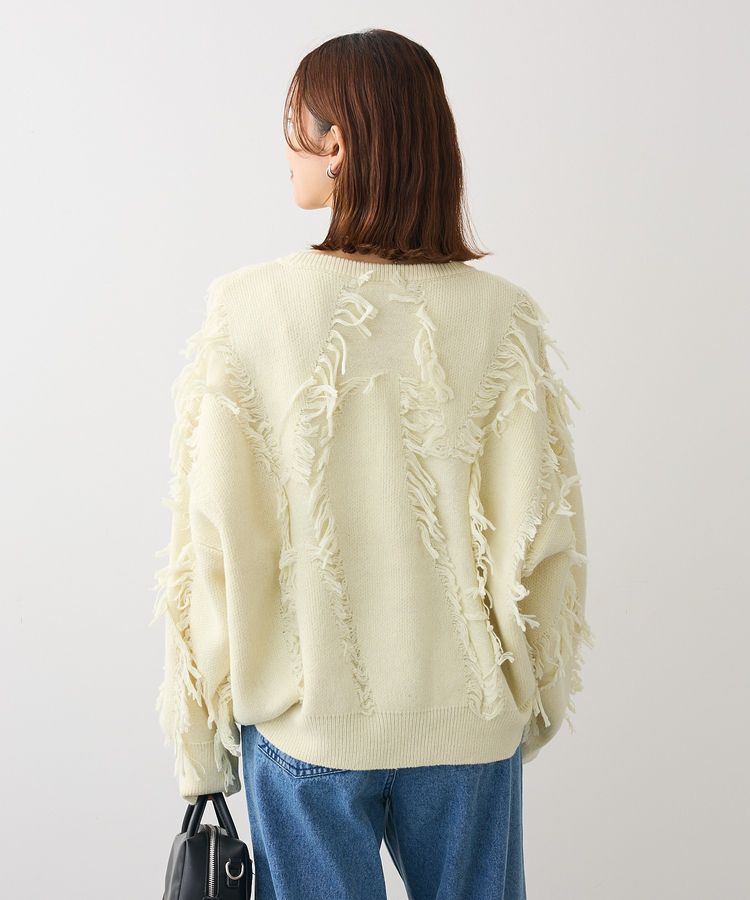 Green Parks「フリンジニットプルオーバー」|ニット・セーター|