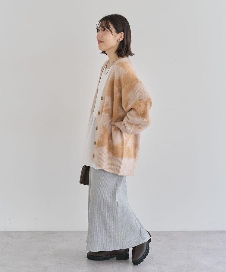 Green Parks「アニマル柄カーディガン」|カーディガン|