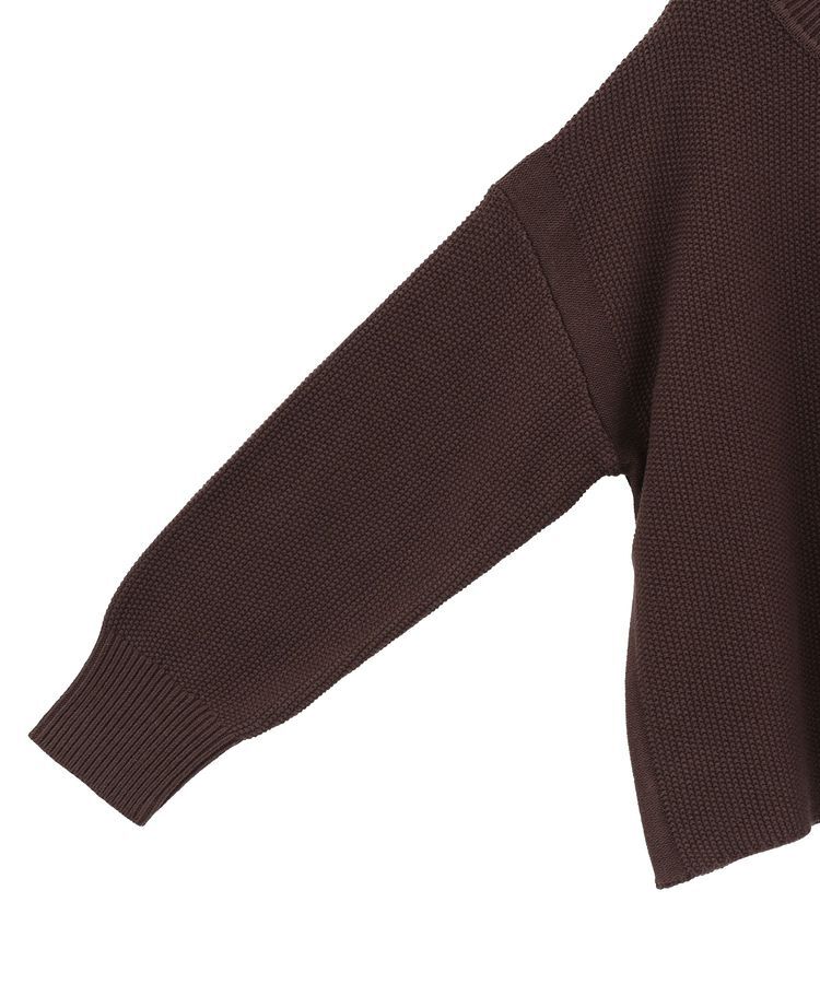 Green Parks「かのこ編モックネックニットプルオーバー」|ニット・セーター|