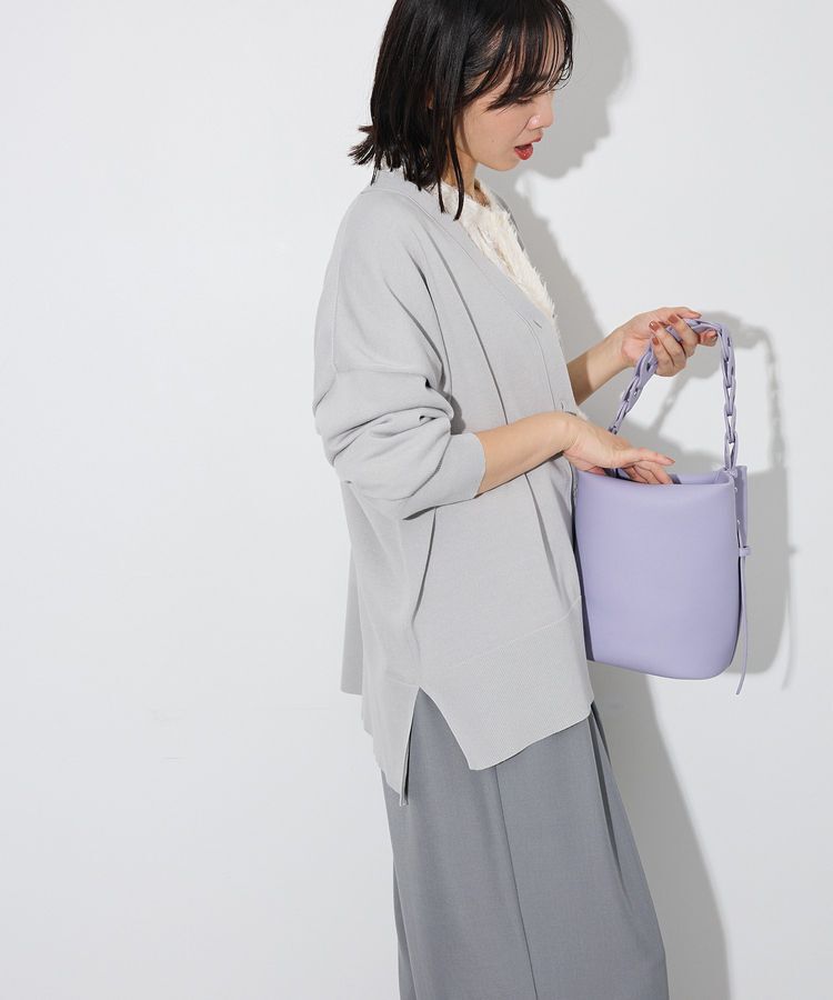 Green Parks「ここちニットVネックカーディガン」|カーディガン|