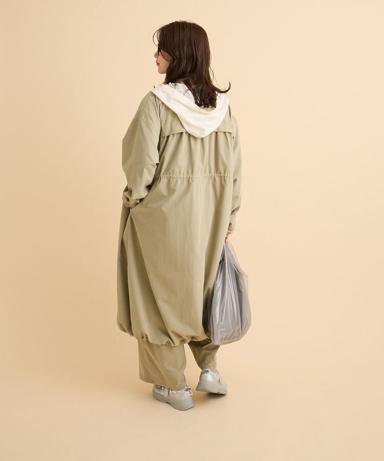 Green Parks「【楽しゃれUV】ギャザードロストワンピース」|ワンピース|