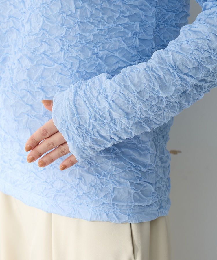 Green Parks「表面感ポコポコプルオーバー」|Tシャツ・カットソー|