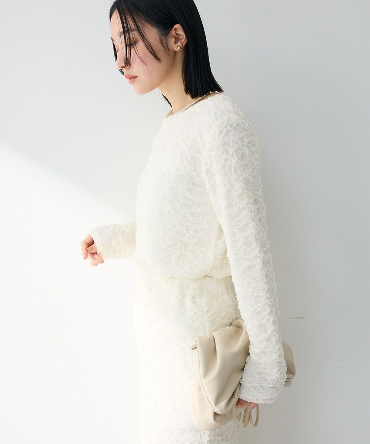 Green Parks「表面感ポコポコプルオーバー」|Tシャツ・カットソー|