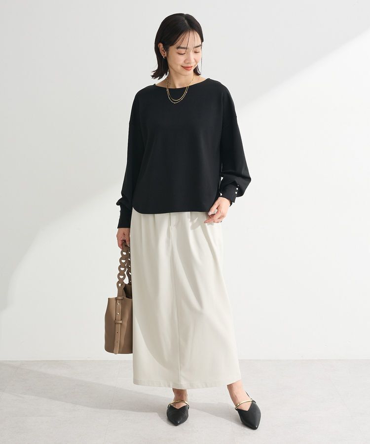 Green Parks「パールスリーブカットプルオーバー」|Tシャツ・カットソー|