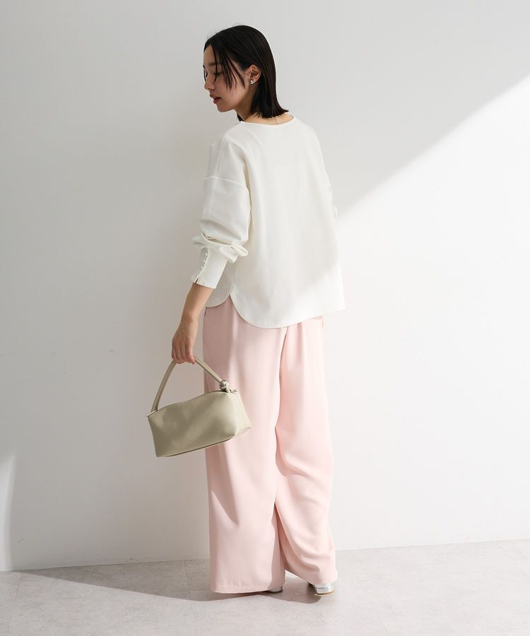 Green Parks「パールスリーブカットプルオーバー」|Tシャツ・カットソー|