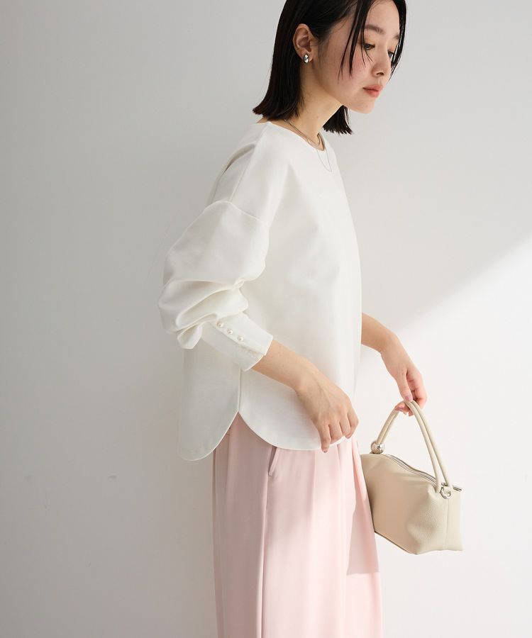 Green Parks「パールスリーブカットプルオーバー」|Tシャツ・カットソー|