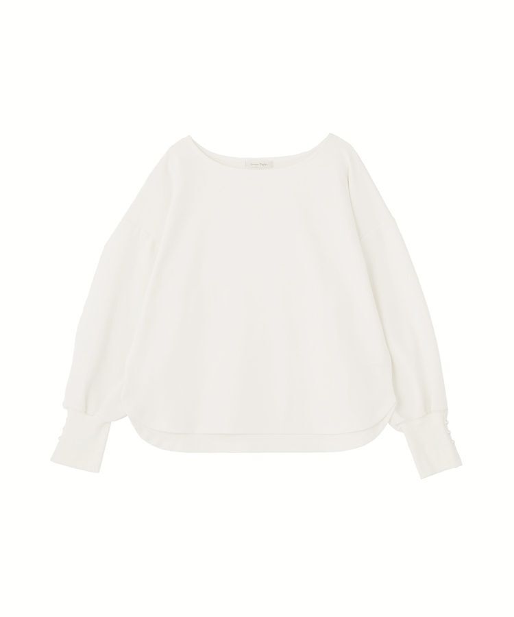 Green Parks「パールスリーブカットプルオーバー」|Tシャツ・カットソー|