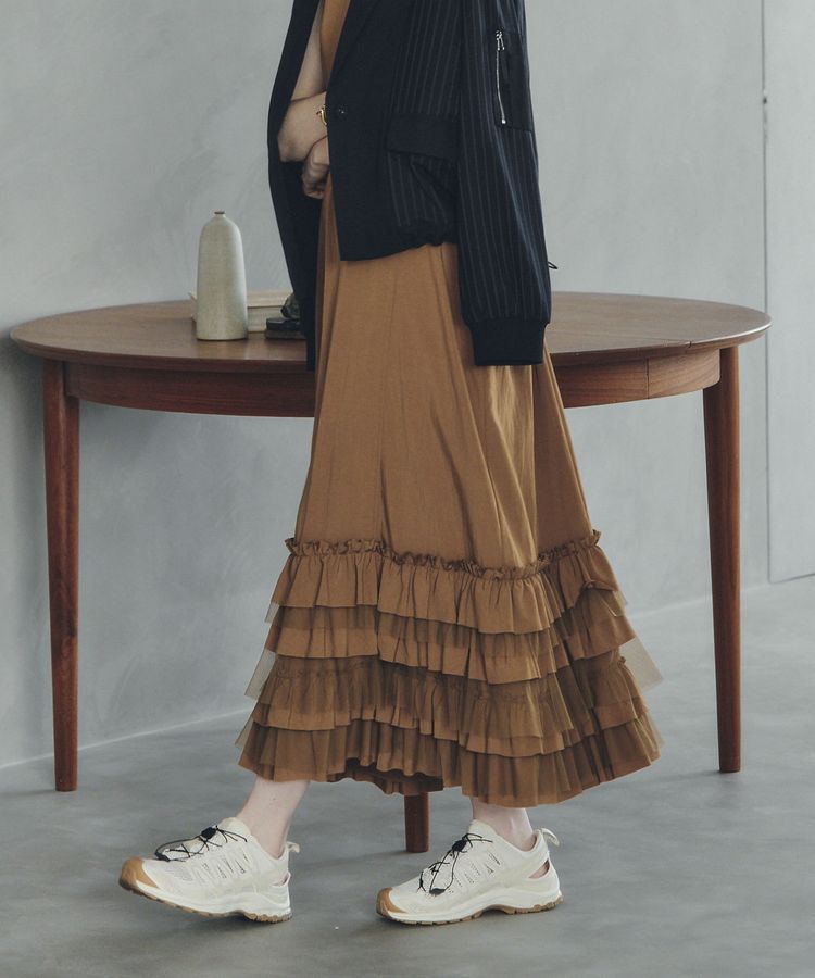 Editt by YECCA VECCA「ラッフルキャミワンピース」|ワンピース|