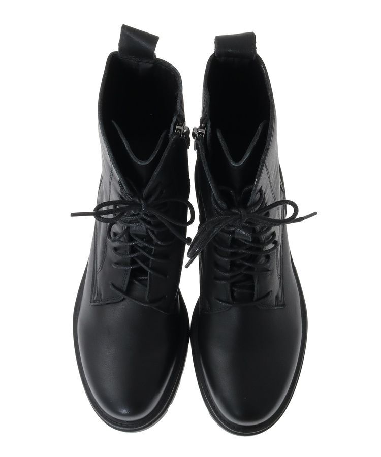 YECCA VECCA「【REMME】10ホールレースアップブーツ」|ショートブーツ|