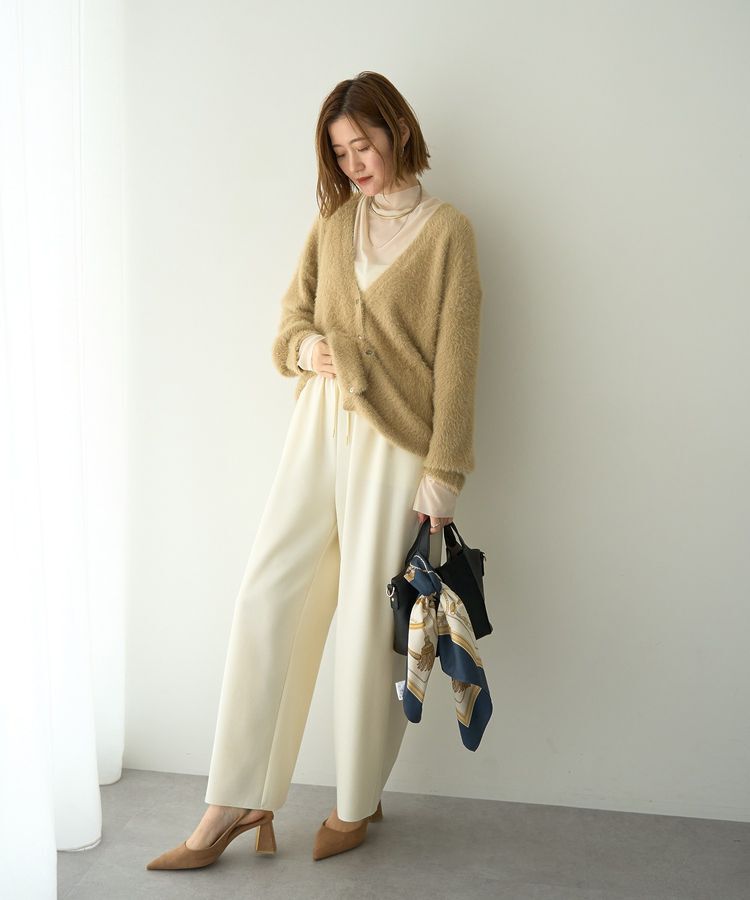 YECCA VECCA「タッセル柄スカーフ」|バンダナ・スカーフ|