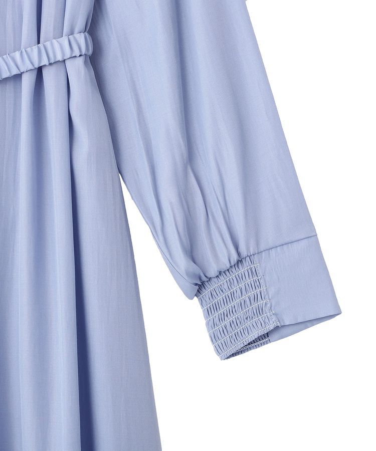 YECCA VECCA「ベルト付きギャザーワンピース」|ワンピース|