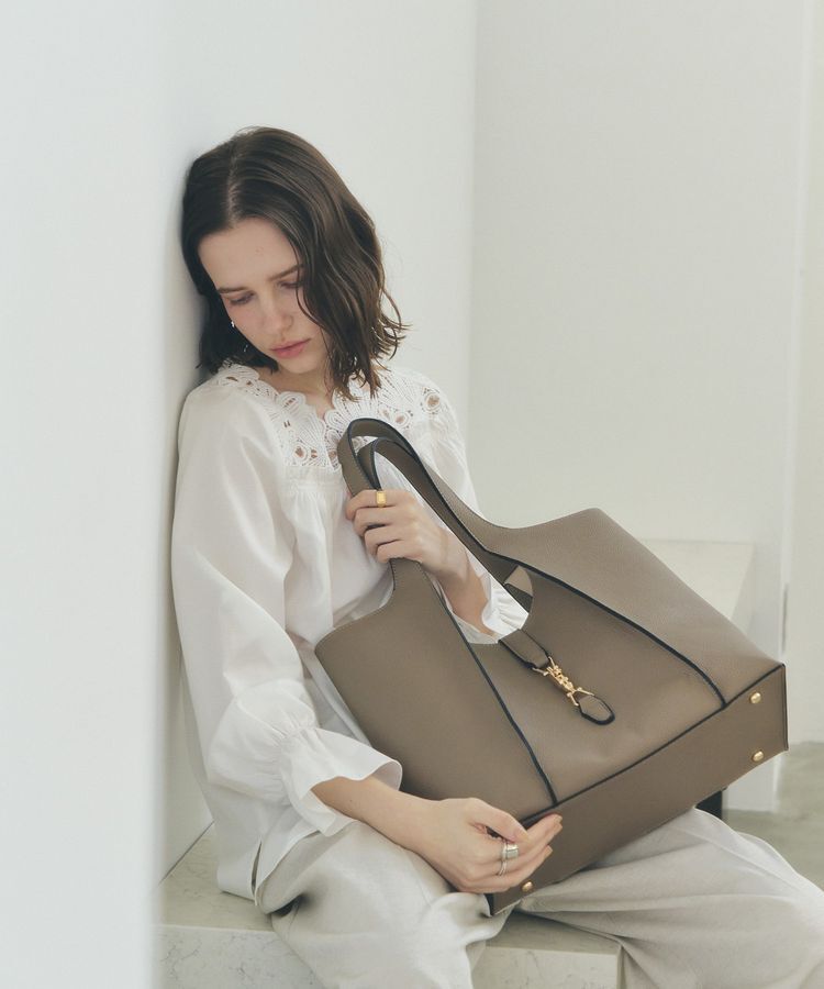 YECCA VECCA「【A4対応】メタルロックトートバッグ」|トートバッグ|