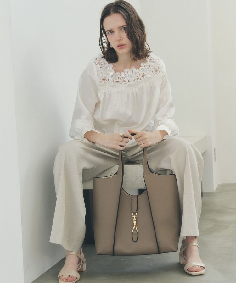 YECCA VECCA「【A4対応】メタルロックトートバッグ」|トートバッグ|