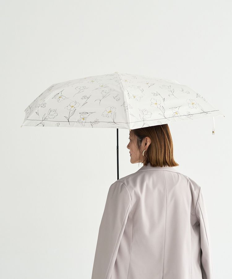 YECCA VECCA「【Wpc.】遮光フラワードローイングmini」|傘|