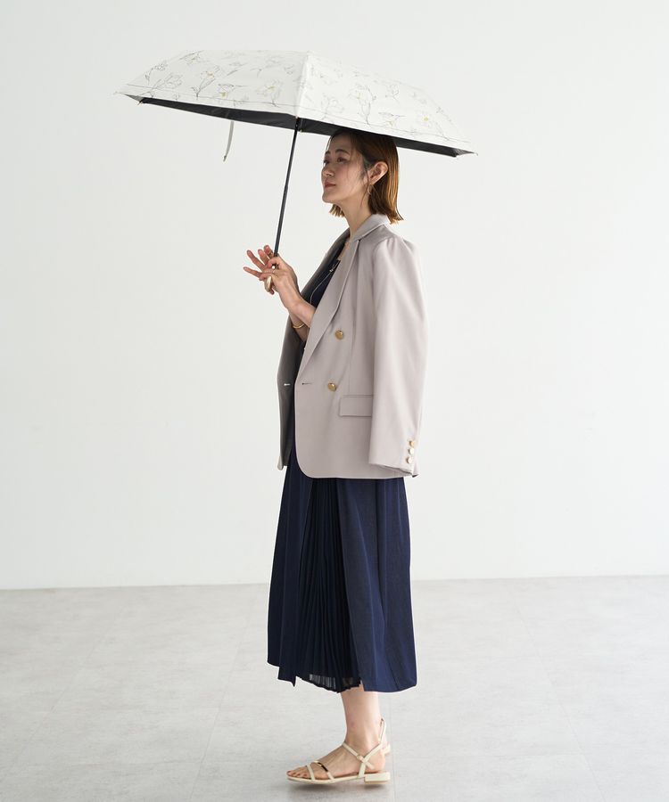 YECCA VECCA「【Wpc.】遮光フラワードローイングmini」|傘|