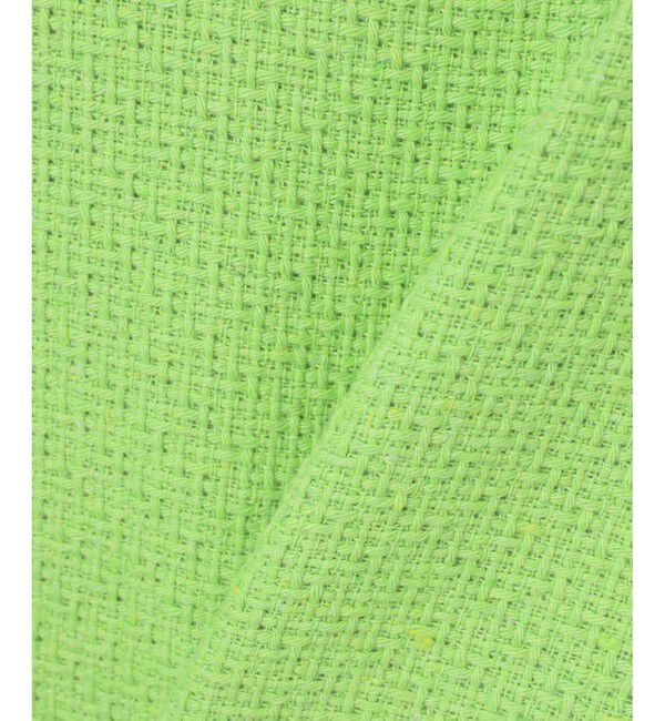 allureville「【セットアップ対応可能】ラスティックツイードフリンジジレ」|ベスト・ジレ|