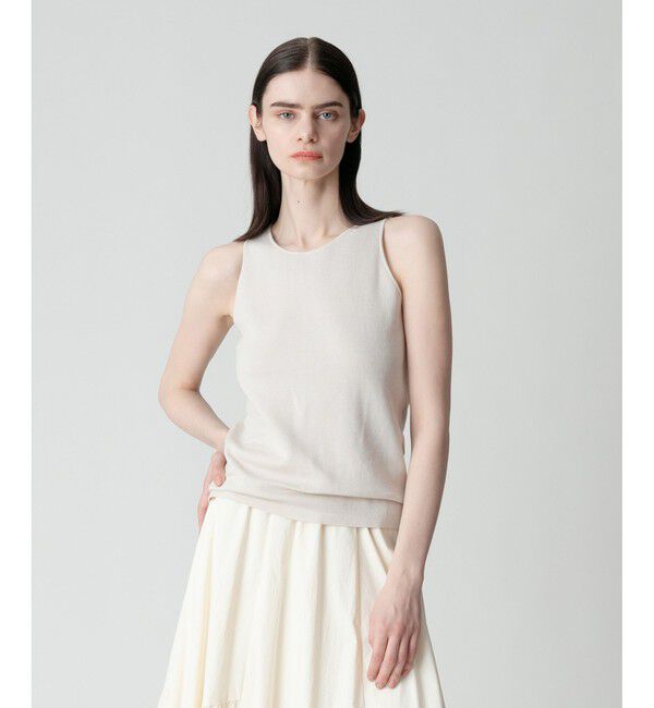 allureville「ディープV ネックレイヤードプルオーバー」|ニット・セーター|