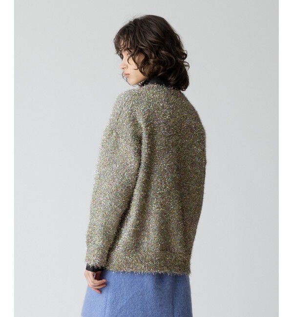 allureville「マルチラメシャギープルオーバー」|ニット・セーター|