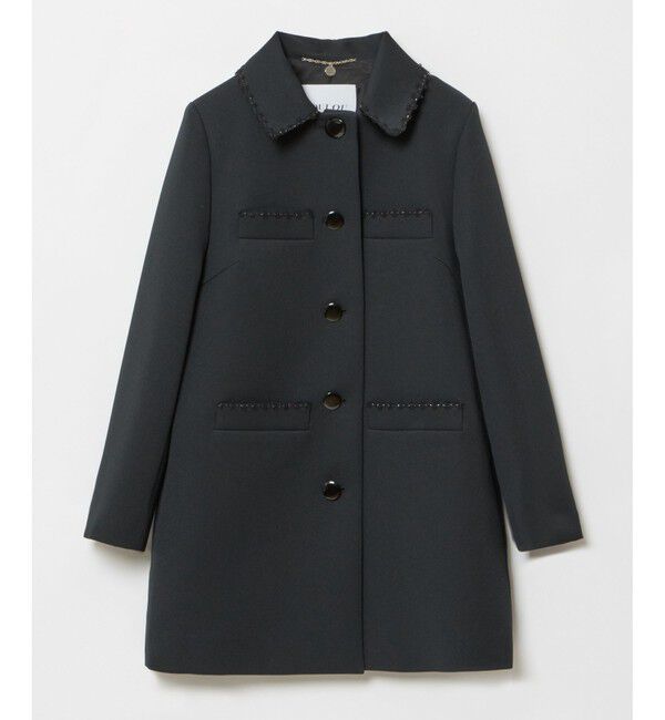 LOULOU WILLOUGHBY「【LOULOU WILLOUGHBY】トリプルクロスステンカラーコート」|ダッフルコート|