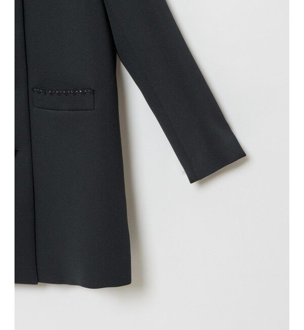 LOULOU WILLOUGHBY「【LOULOU WILLOUGHBY】トリプルクロスステンカラーコート」|ダッフルコート|