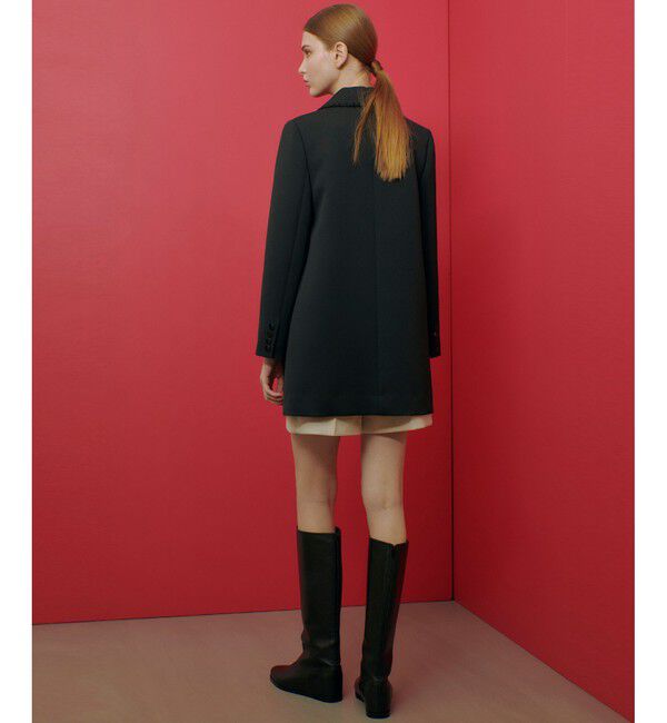 LOULOU WILLOUGHBY「【LOULOU WILLOUGHBY】トリプルクロスステンカラーコート」|ダッフルコート|