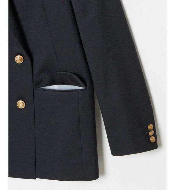 allureville「ウールギャバジンテーラードジャケット」|テーラードジャケット|