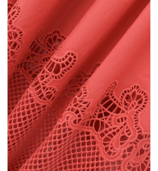 LOULOU WILLOUGHBY「【LOULOU WILLOUGHBY】エンブロイダリーノースリワンピース」|ワンピース|