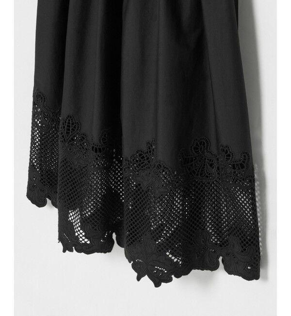 LOULOU WILLOUGHBY「【LOULOU WILLOUGHBY】エンブロイダリーノースリワンピース」|ワンピース|