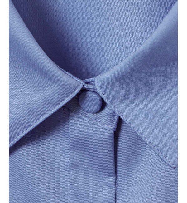 allureville「コットン混ストレッチブロードシャツ」|シャツ・ブラウス|