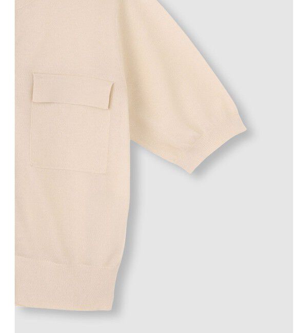 allureville「スパークシアー半袖カーディガン」|カーディガン|