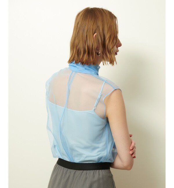 allureville「シアーチュールボウプルオーバー」|Tシャツ・カットソー|